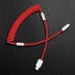 "Chubby Mood" Silicone Braided Fast Charging Cable #369