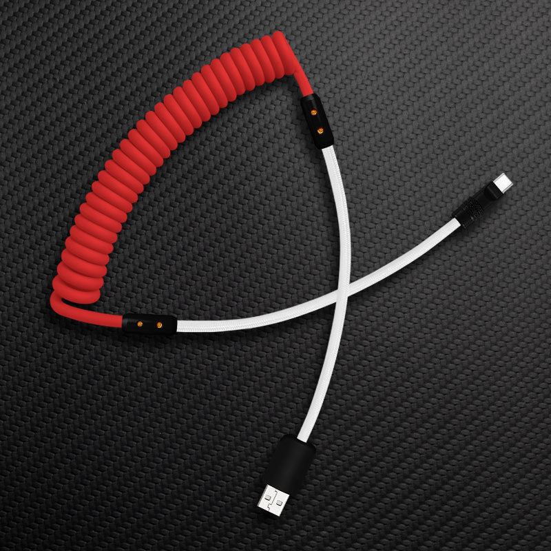 "Chubby Mood" Silicone Braided Fast Charging Cable #528