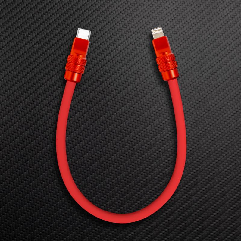 "Cute Anodized" Power Bank Friendly Cable C+Lightning