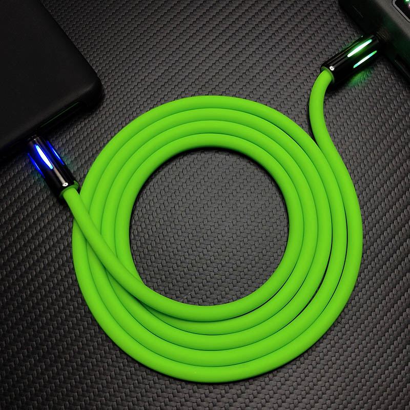 "Flex Charge" 240W GlowFlow C-C Charging Cable