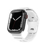 Mountaineering Silicone Monochrome Band for Apple Watch - White