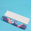 "Chubby Comfort" Silicone Keyboard Wrist Rest & Mouse Pad Set - Cute Pets - French Bulldog