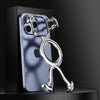Skeleton Magnetic Cooling Phone Case - Matte Silver