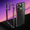 Ultra-Thin Metal Frame Drop-Proof Phone Case - Black