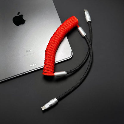 "Colorblock Chubby" Spring Charge Cable