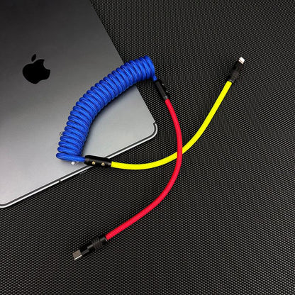 "Colorblock Chubby" New Spring Charge Cable