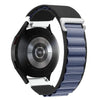 18mm & 20mm & 22mm Alpine Color Blocking Nylon Webbing for Samsung/Garmin/Fossil/Others - Black & Blue