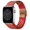 "Adjustable Band" Nylon Braided Band For Apple Watch - Gryffindor Red
