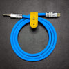 "Seamless Chubby"  Audio Cable (Type-C & Lightning) - Blue