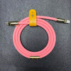 "Golden Chubby" Custom Gilded Fast Charge Cable - St. Patrick's Day Edition - Pink